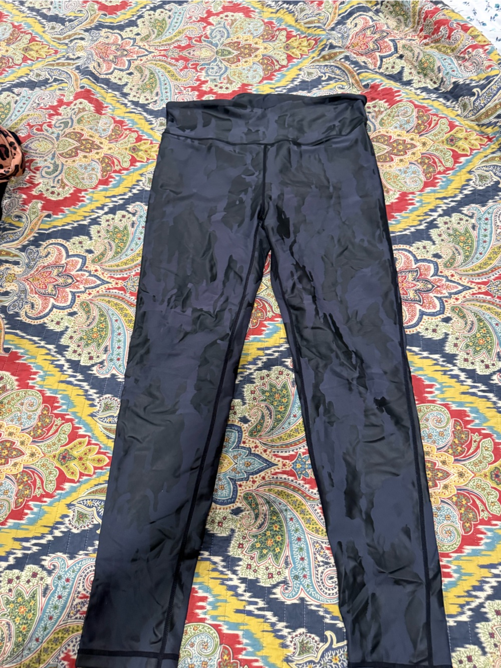 Mono B Black Subtle Camo Leggings - Picture 1 of 3